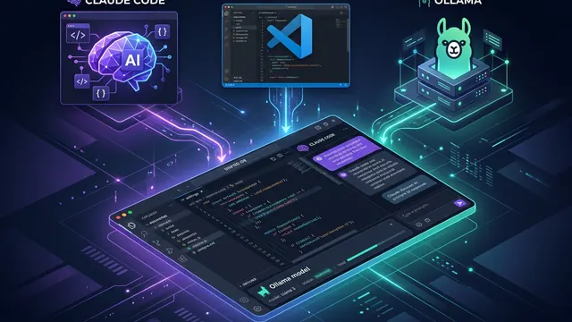 打造属于自己的免费Cursor：claude code+ollama+vscode